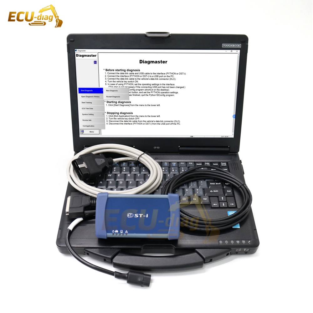 Heavy Equipment Software - Für KUBOTA Denso Interface Diagnose-Kit Schwerlastmotor-Diagnosetester