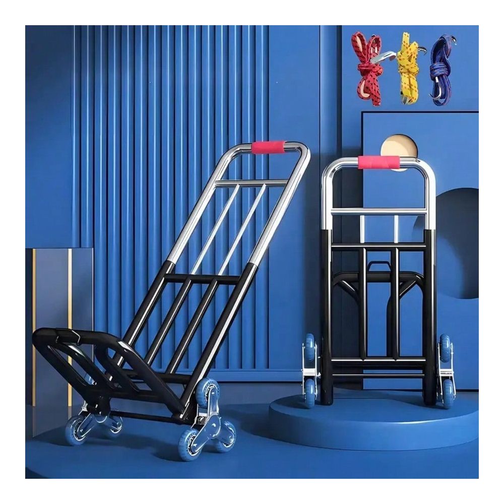 Heavy Equipment Lift - Dieser robuste, zusammenklappbare Einkaufstrolley ist mit