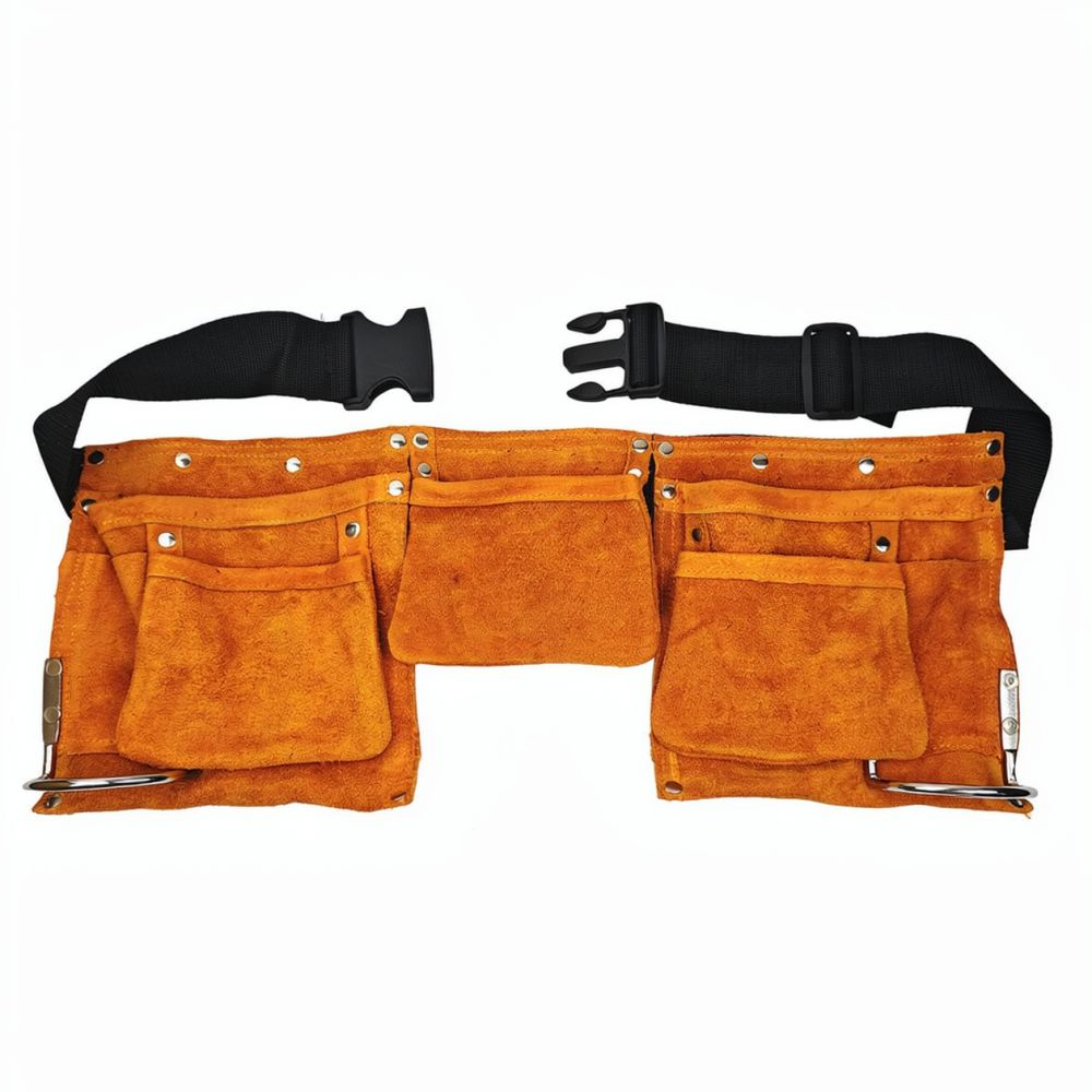 Heavy Equipment Electrician - Leder-Werkzeugtasche für Dingfeng Hüfttasche Organizer Professioneller