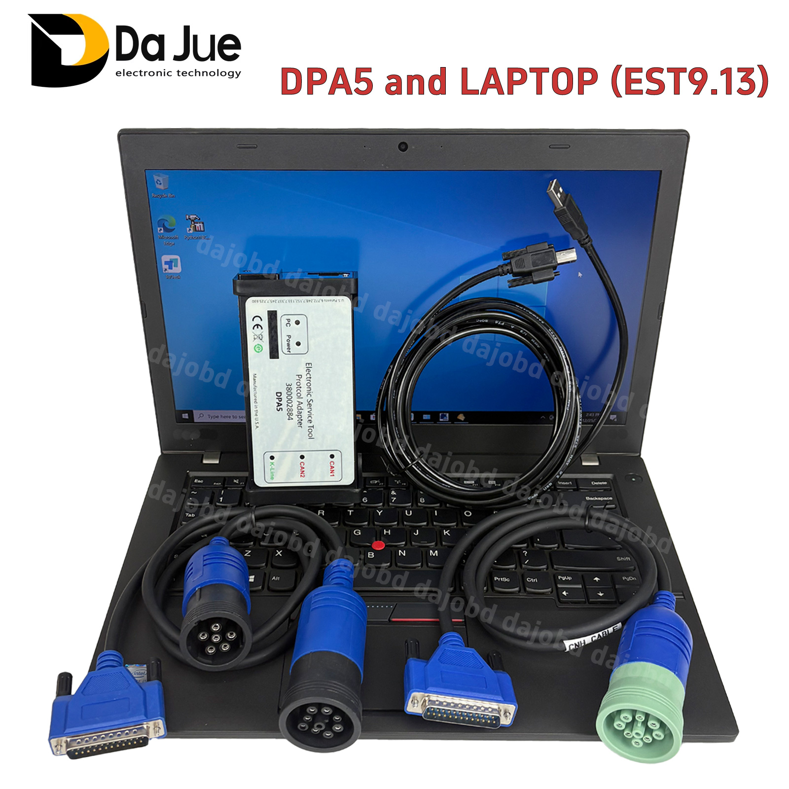 Heavy Equipment Software - Hochleistungs-LKW-Scanner DPA5, ausgestattet mit Computer und