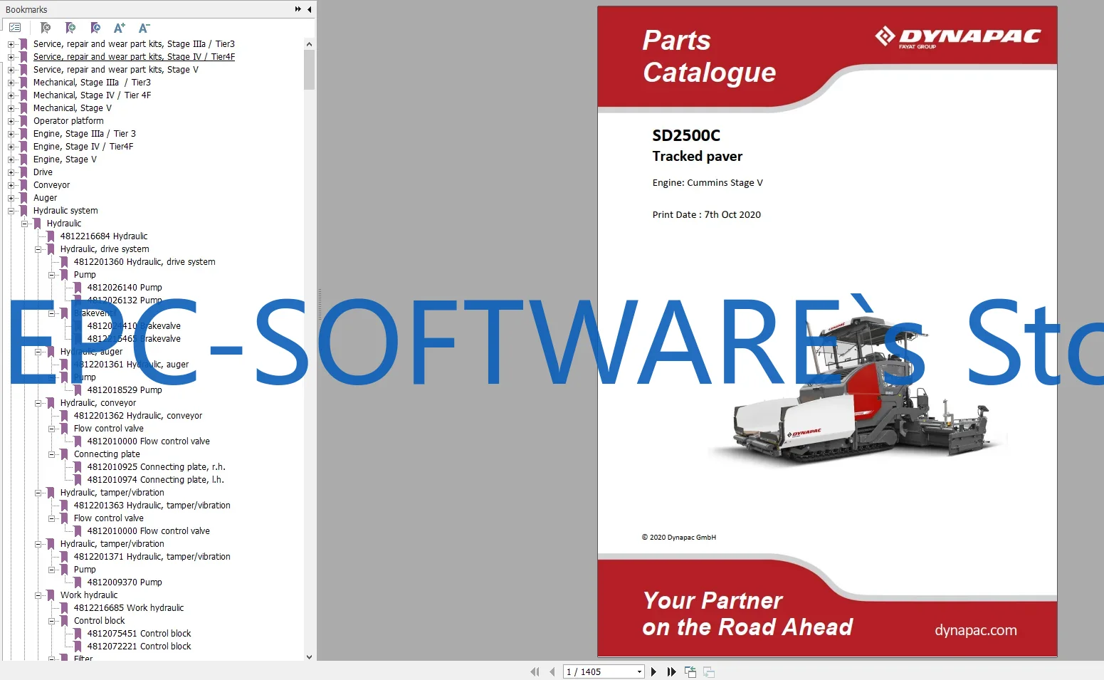 EPC-SOFTWARE Dynapac Heavy Equ – Heavy Equipment Software Bewertung und Preis