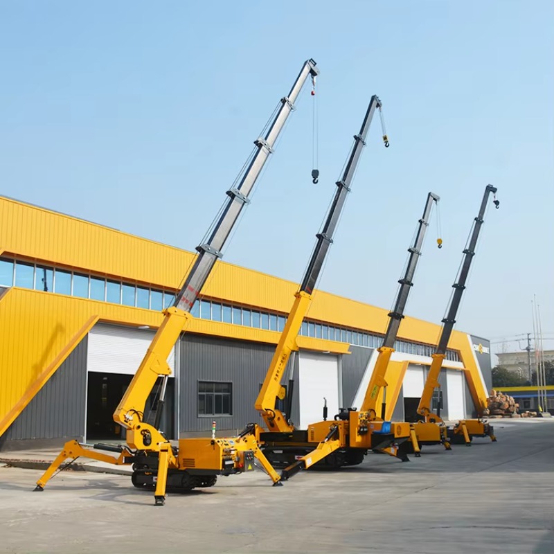 8T Hydraulischer Spinnenkran S – Heavy Equipment Lift Bewertung und Preis